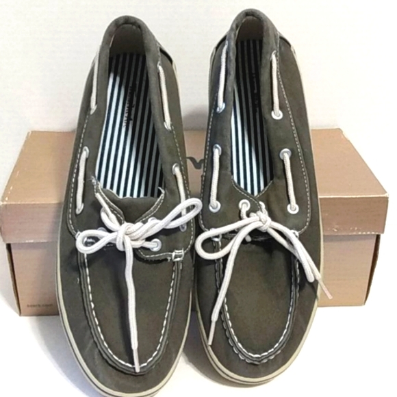 THOM MCAN BURNHAM BROWN DECK SHOES SIZE 11 - Picture 2 of 10